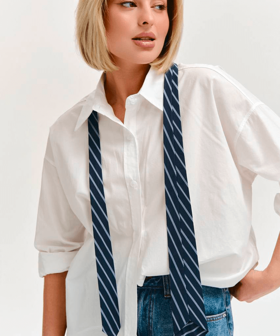 Базовая рубашка с галстуком