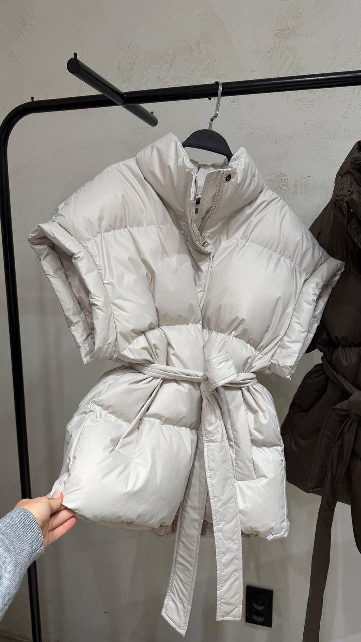 Жилетка с поясом