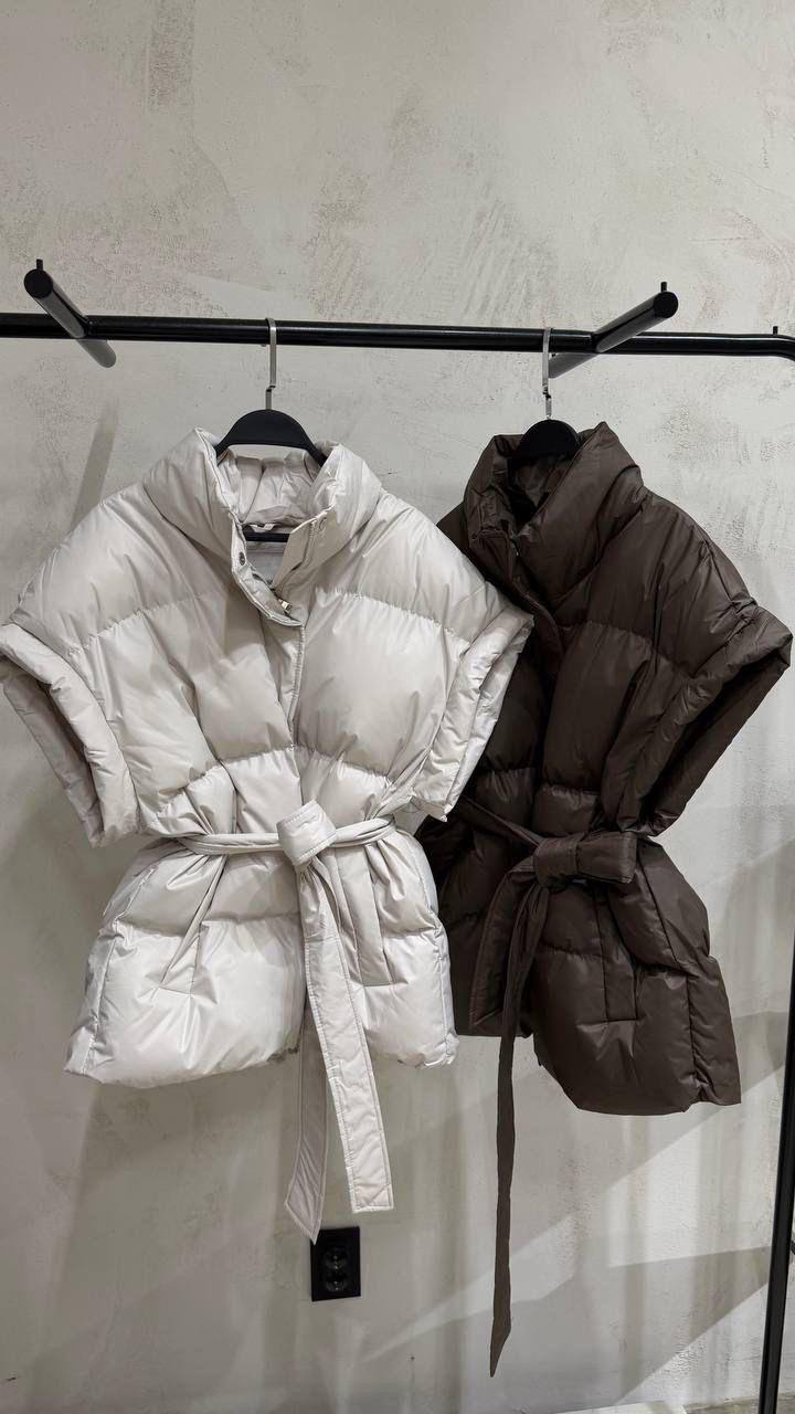 Жилетка с поясом